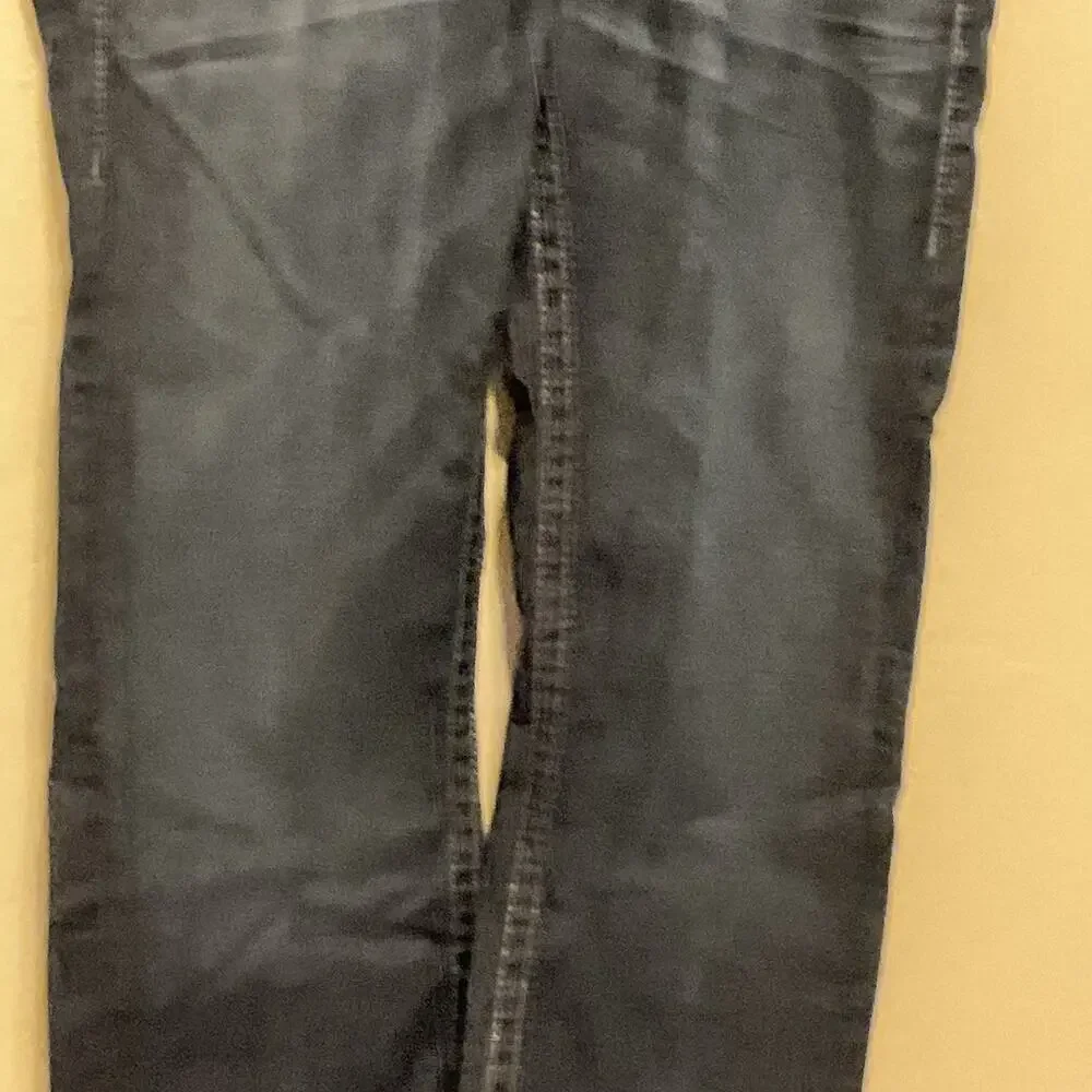 True Religion‎ Ricky Jeans Mens Seat 34 Big T Thick Stitch Blue